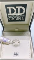 Anello Davite & Delucchi Donna CLASSIC LINE in Oro bianco Diamante 0.21 Ct AA032315 - AA032315